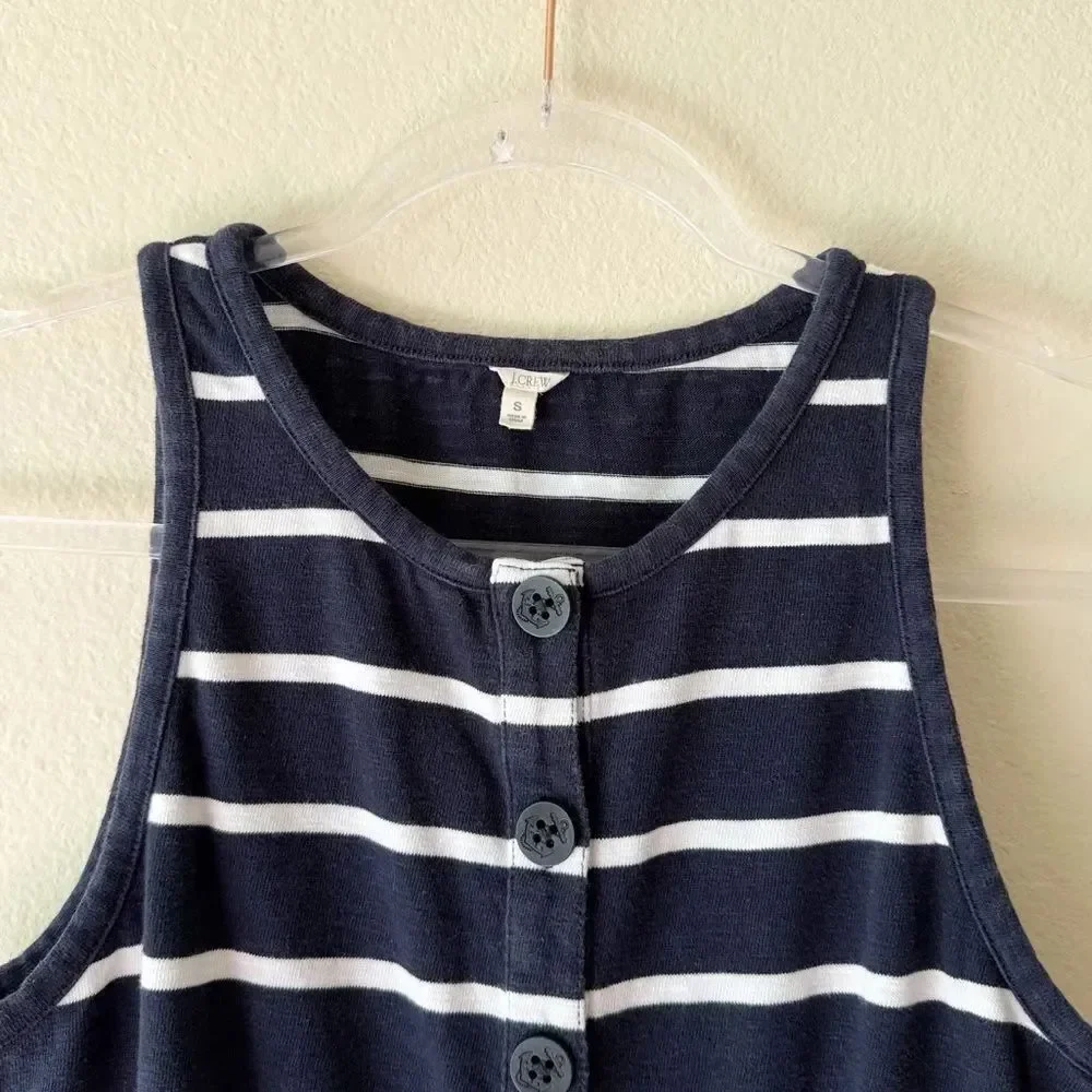 J Crew Nautical Striped A Line Dress